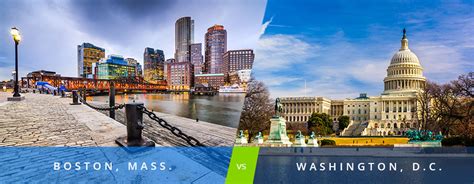 boston vs washington|boston vs washington dc vacation.